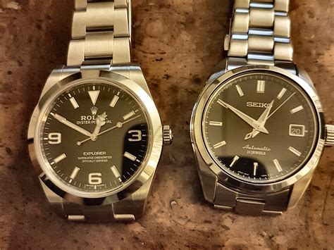 seiko sarb033 vs rolex datejust|Seiko sarb033.